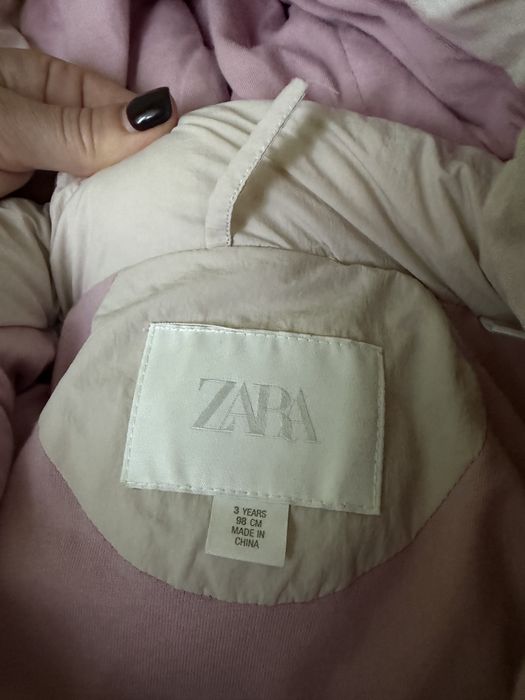 Тепла куртка Zara на дівчинку