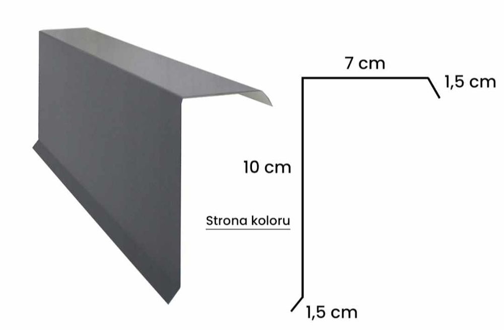 Obróbki blacharskie-cięcie i gięcie blachy na wymiar