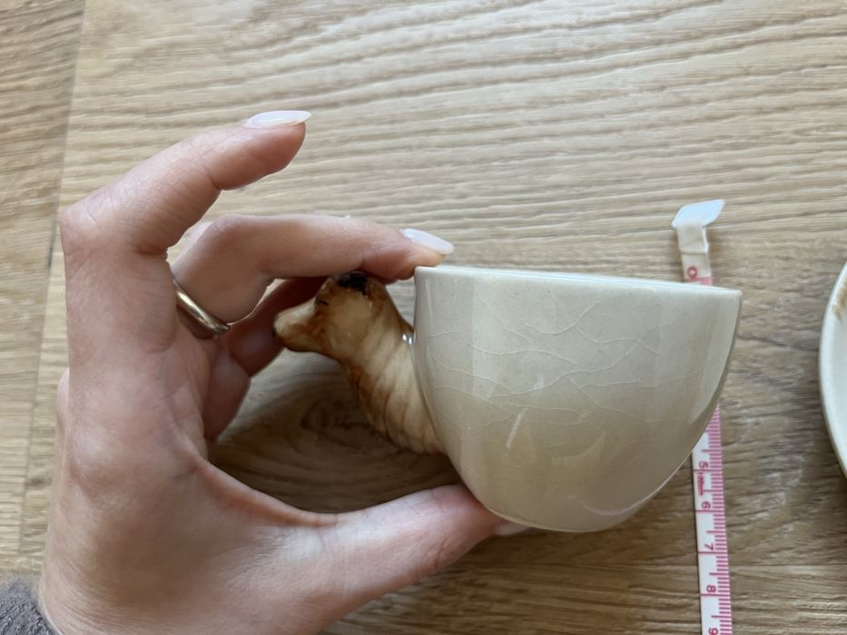 Chavena de café e pires Camelo