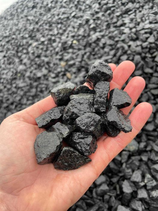 Czarny Bazalt Grys Bazaltowy Kamień Dekoracyjny Akwarium Opaska