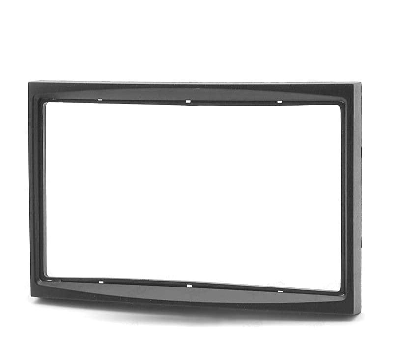 MOLDURA ADAPTADOR PRETO PARA RADIO 2-DIN CITROEN C2 C3 BERLINGO JUMPY FIAT SCUDO PEUGEOT 207 307 EXPERT PARTNER TOYOTA PROACE