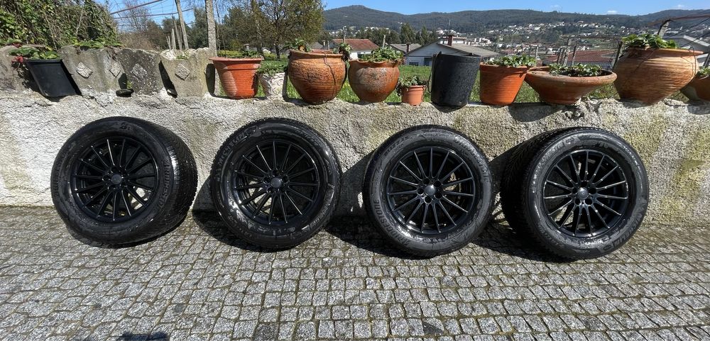 Jantes 18’ Jaguar c/ pneus incluidos