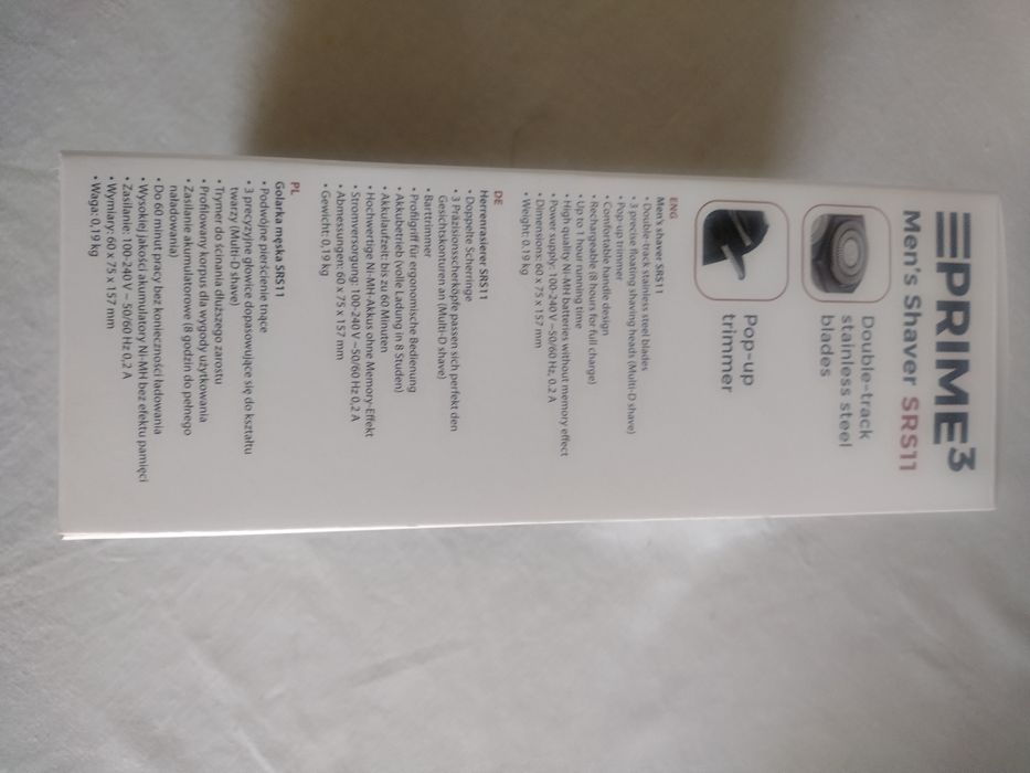 Golarka męska SRS11