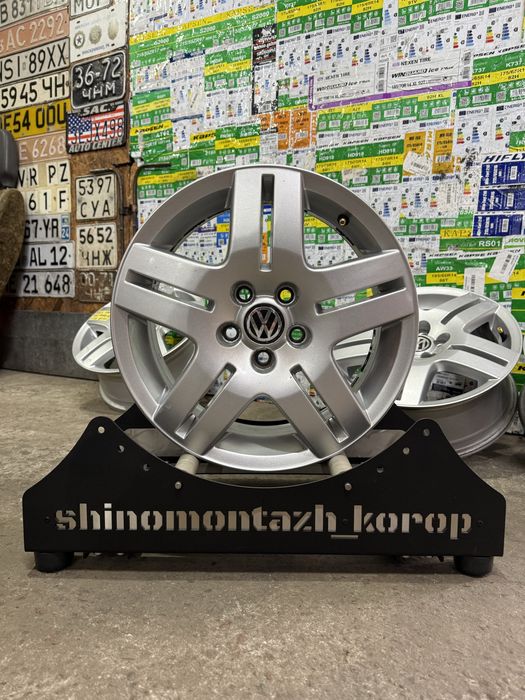 Литі диски r15 5/100 6j et38 vw golf4 bora polo skoda tour fabia
