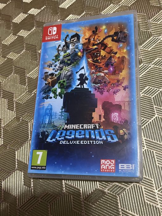 Minecraft legends deluxe edition nintendo switch jak nowa