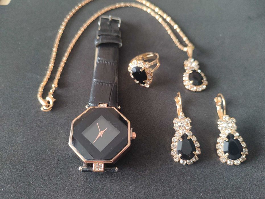 Dla Dziewczynki Zegarek Damski plus biżuteria