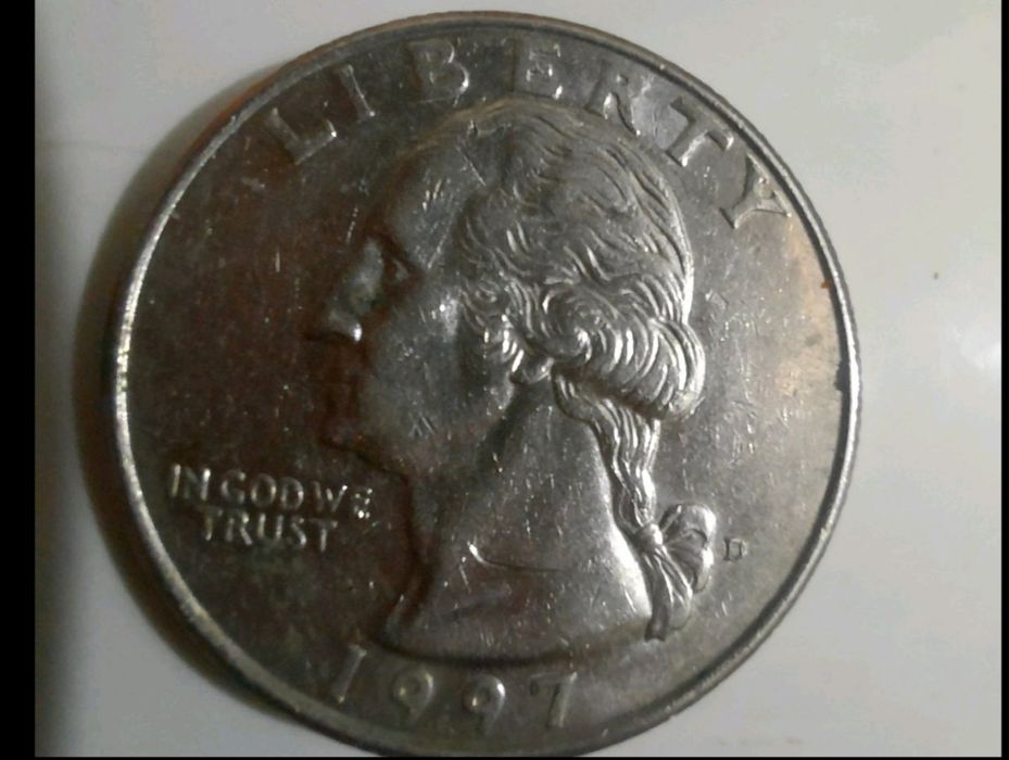 Монета LIBERTY QUARTER Dollar 1997: 10 000 грн. - Колекціонування Одеса ...