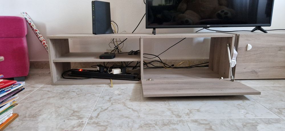 Móvel TV Conforama 260 cm | Modular, como novo