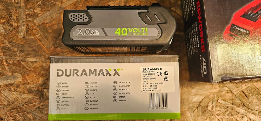 Podkaszarka Akumulatorowa POWERWORKS P40LT, 40V, bateria, ładowarka