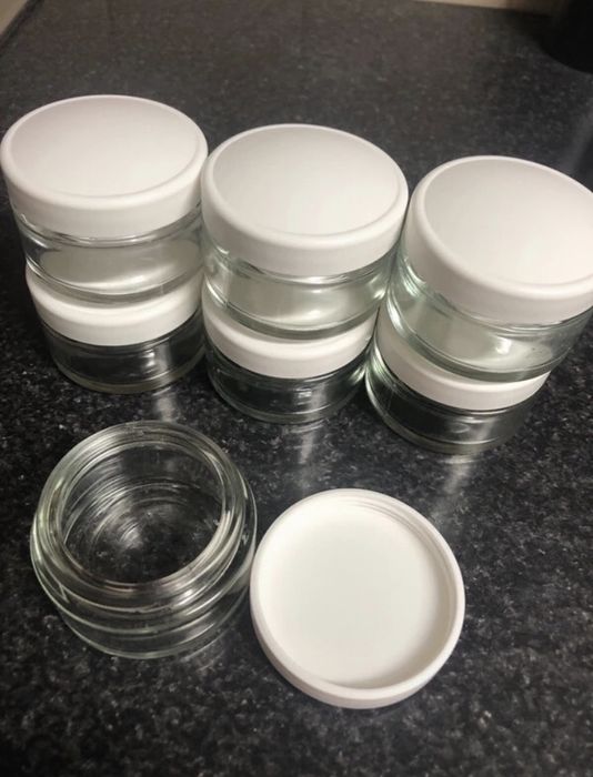 Recipientes de creme de rosto