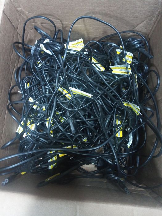 Електрошрот кабель живлення 220 вольт 2 пін якість гурт роздріб ориг