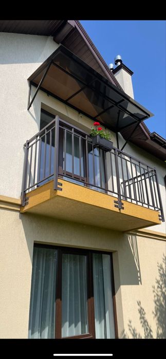 Металеві перила на балкон