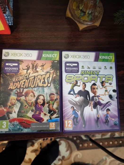 Adwenture і sports ігри для xbox 360 кінект