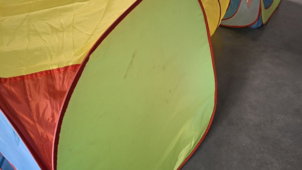 Tenda e tunel de criança USADO