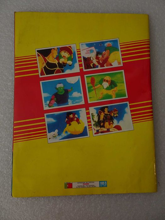 Caderneta Dragonball - Panini (faltam 69 cromos)