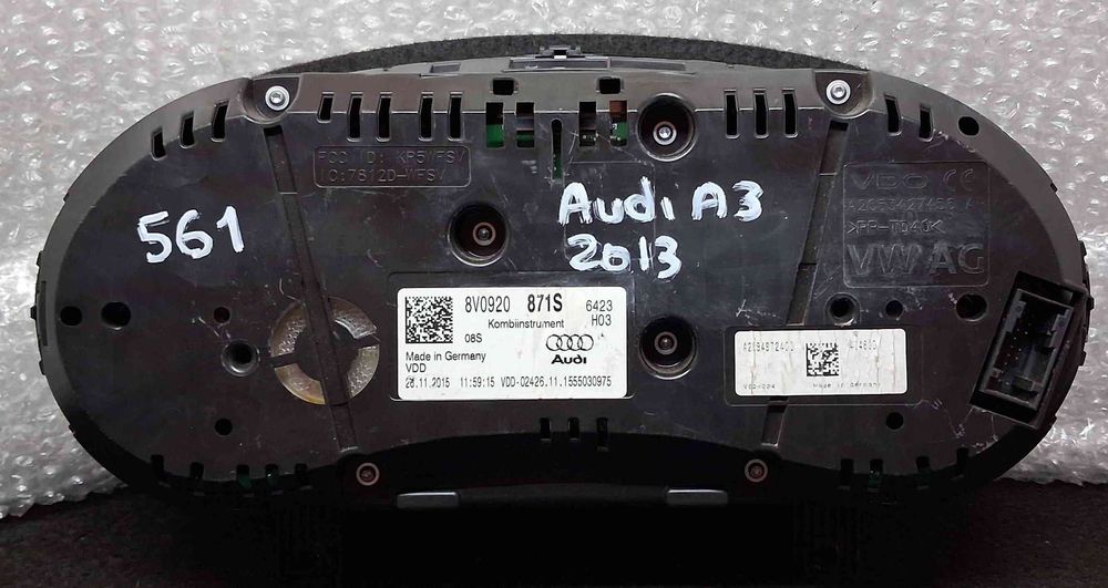 Quadrante / Painel de Instrumentos 8V0920871S - AUDI A3