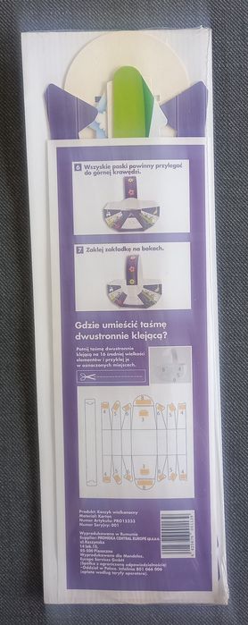 Kolorowanka/składanka koszyczek