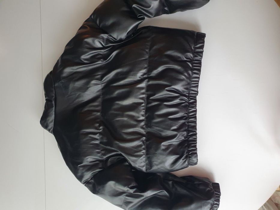 Kurtka zimowa bomberka czarna S