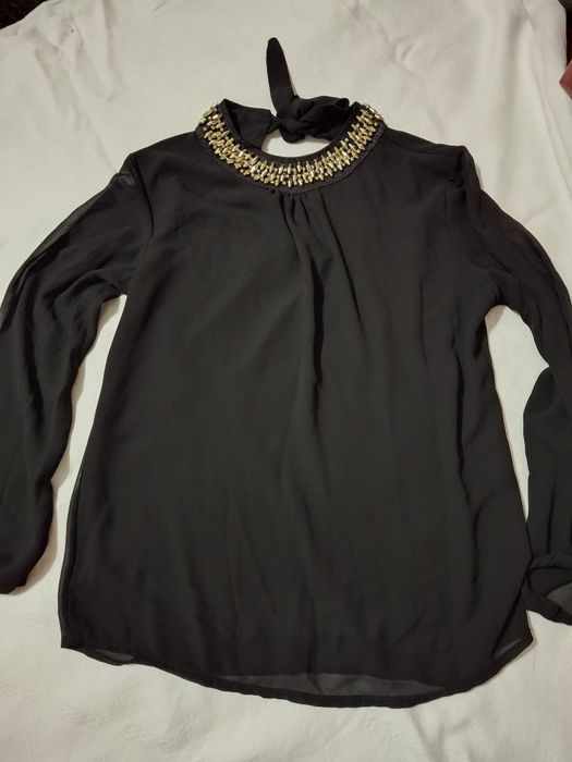 Блузка,розмір s,чорна