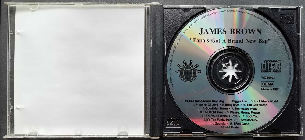 CD James Brown – Papa's Got A Brand New Bag super stan!