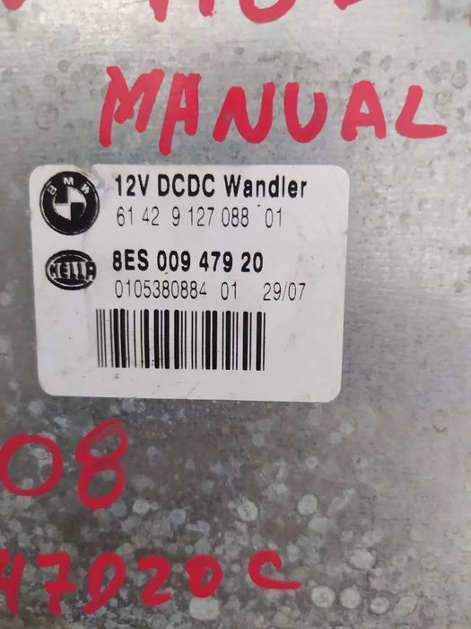 centralina BMW 118D 143cv 118D E87 E90 2008 N47D20C / DDDE 7 807 828