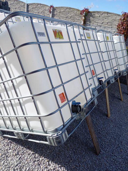 Zbiorniki mauzer 1000 l lub 600 Spożywka na wodę rsm