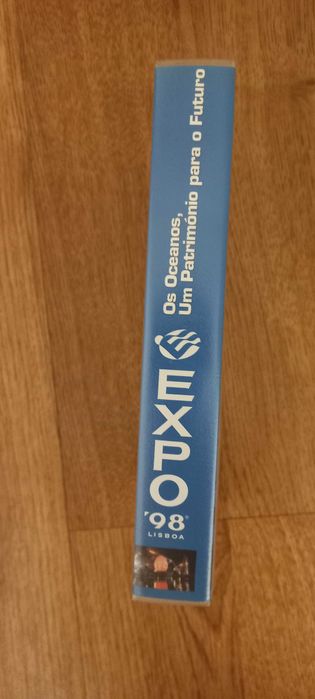 Cassete de video da expo 98