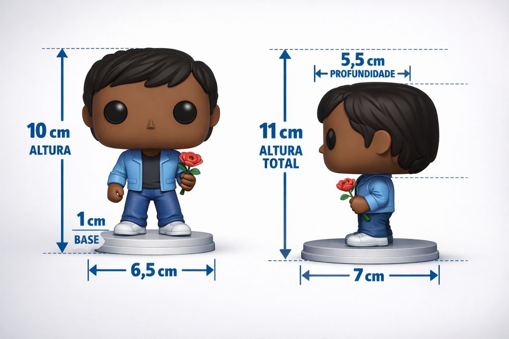 Funko pop personalizado com a suas características