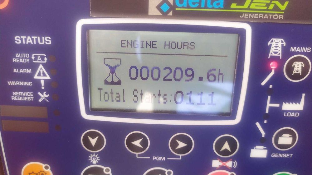 Дизельний генератор потужністю 160 кВт. Стан нового