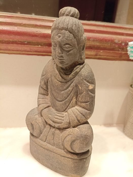 Buda em pedra do Afeganistão/ Paquistão