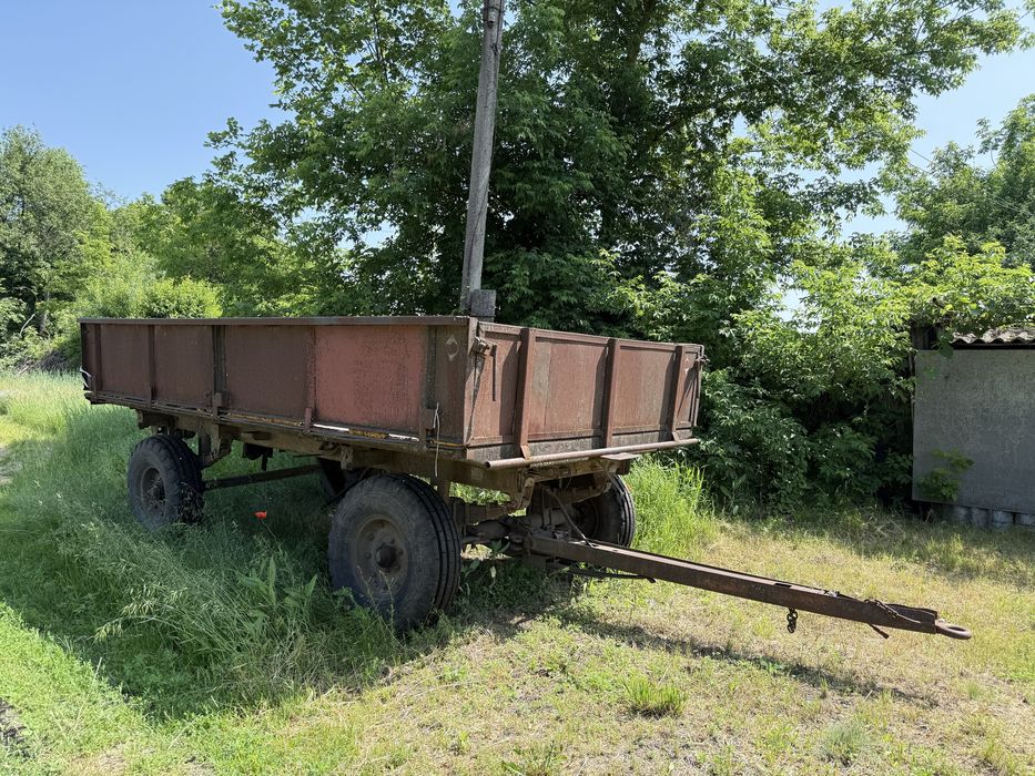 Трактор ЮМЗ-6, 76 року, прицеп 2птс4, плуг, культіватор