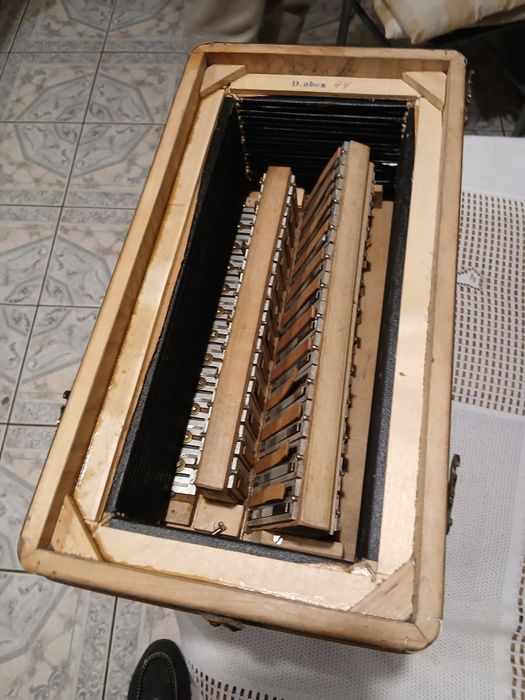 Akordeon guzikowy  Wilhelm Lanka Gera. R