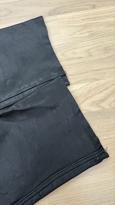 Шкіряні мотоштани s, висока посадка