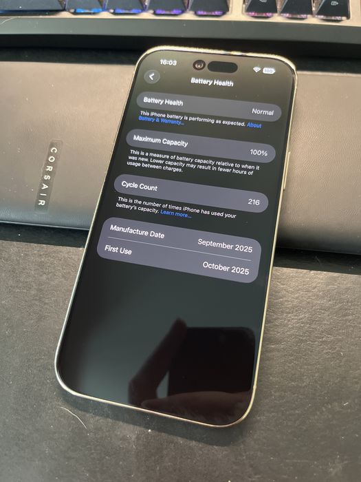 iPhone Air - 256 gb - Dourado