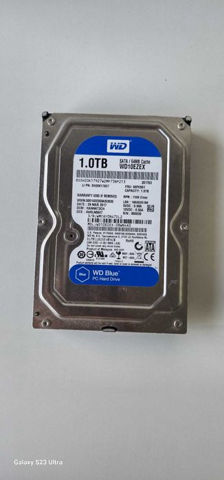 Western Digital Blue SATA Hard Drive 1 TB64740623880834120