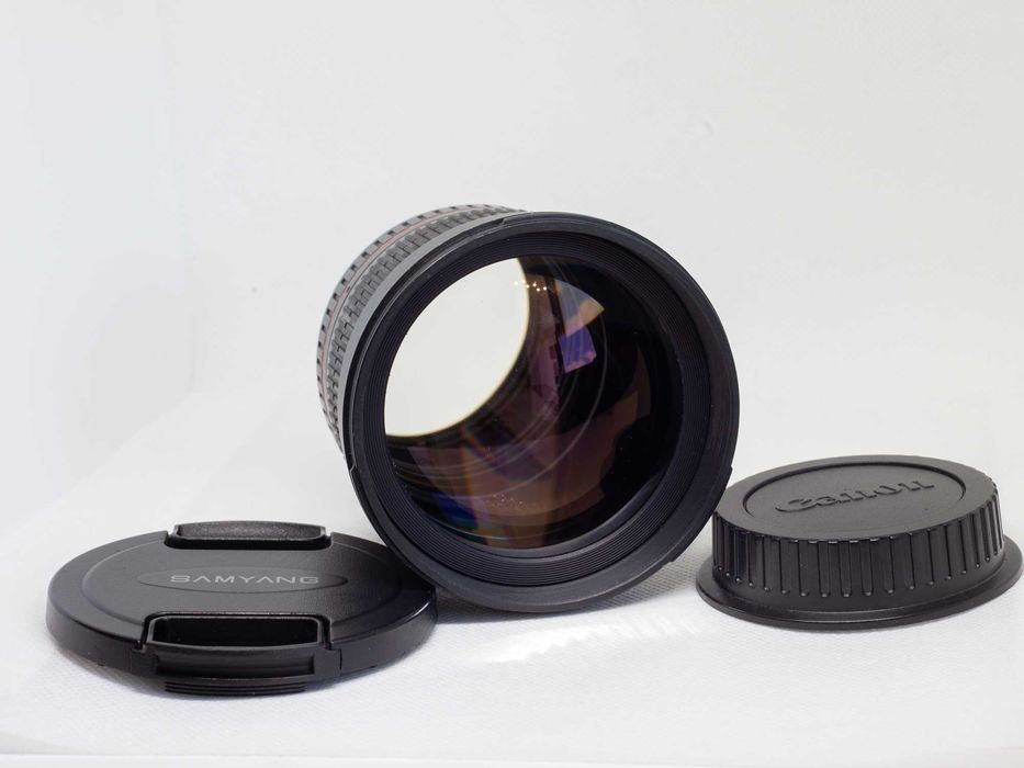 Lente / Objectiva Samyang 1.4/85mm AS IF UMC Encaixe Canon64585430654083121