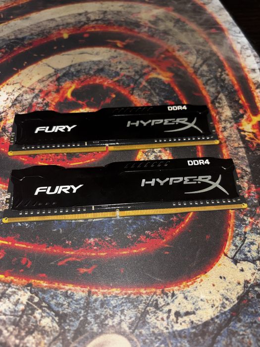 RAM Kingston HyperX Fury DDR4 8GB (2×4GB) 2666MHz CL15
