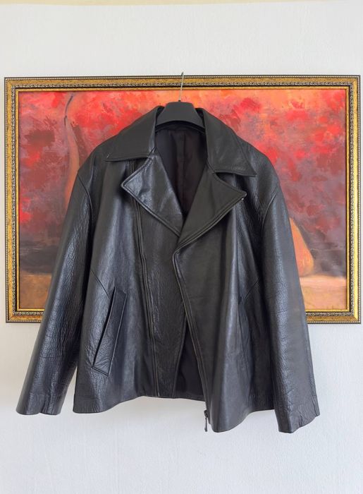 Новая кожаная куртка косуха Zara Размер L