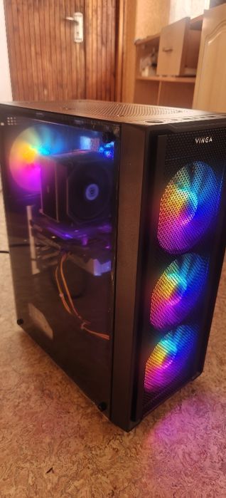 Сучасний бюджетний ПК Ryzen 7500F  32GB DDR5  1TB RTX5060