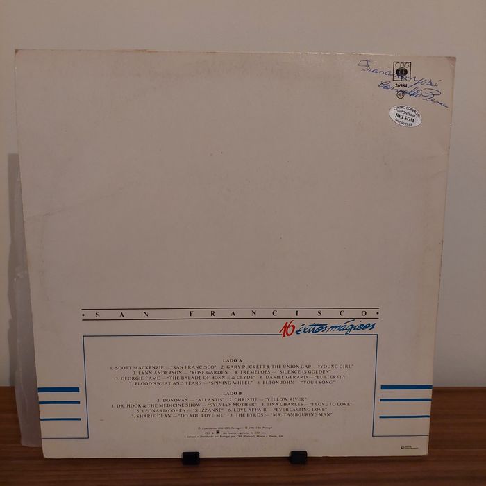 Disco Vinil LP Various – San Francisco (16 Êxitos Mágicos)