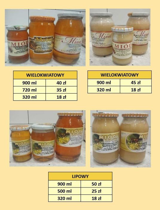 Miód / Pyłek pszczeli