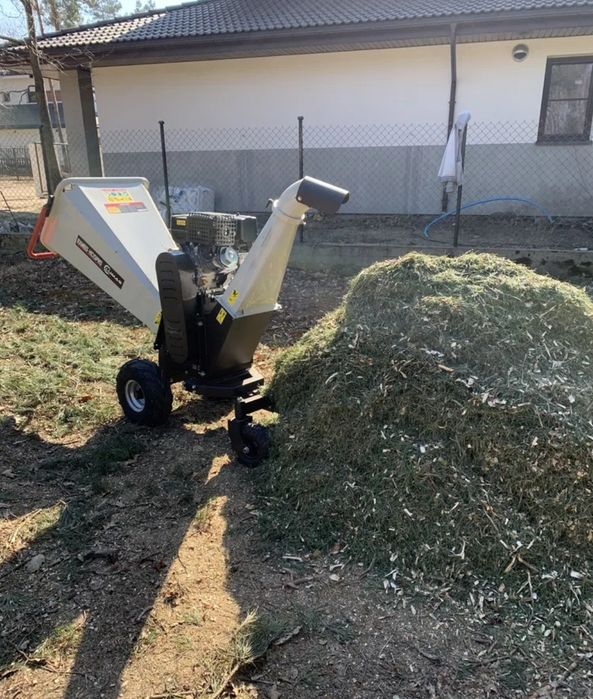 Usługi rębakiem, wycinka, rozdrabnianie drzew gałęzi, wynajem rębaka