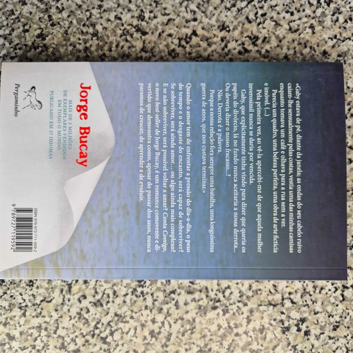 Livro totalmente novo "Conta Comigo" de Jorge Bucay