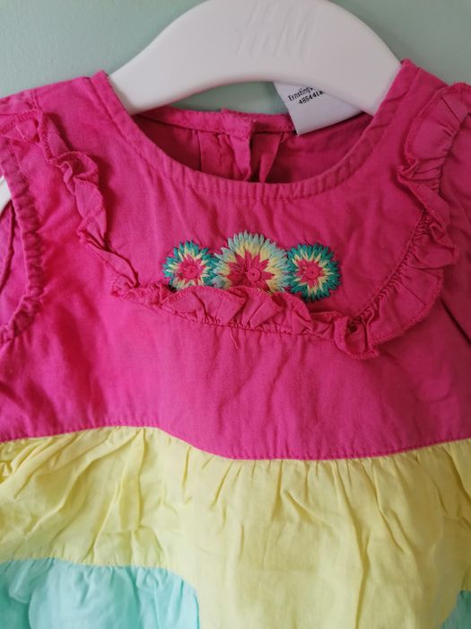 Sukienka kolorowa roz. 74