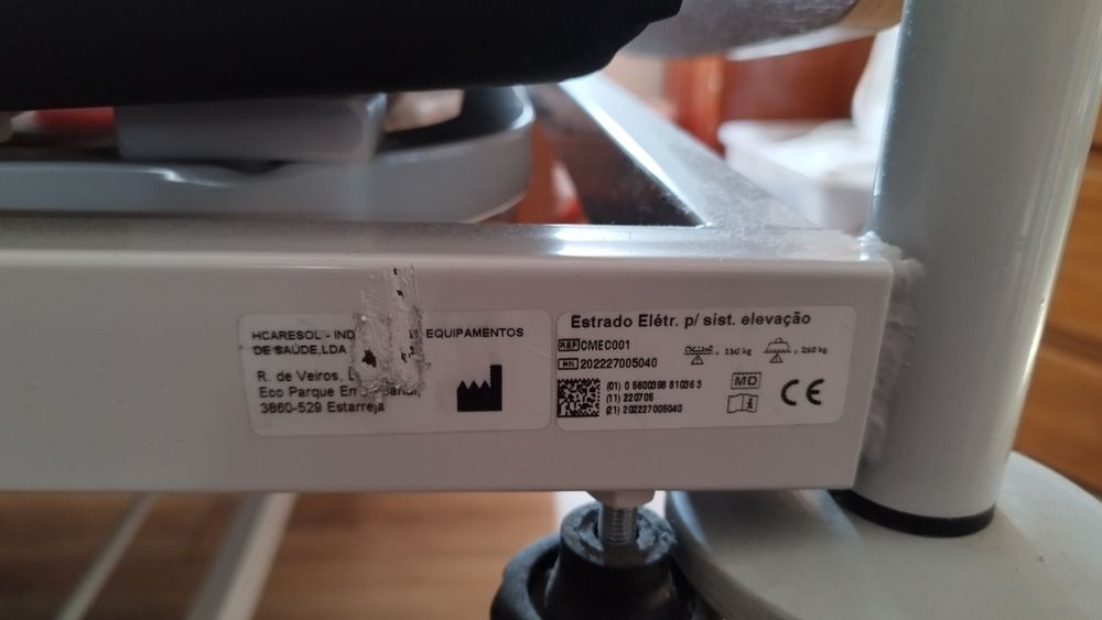 Cama articulada elétrica