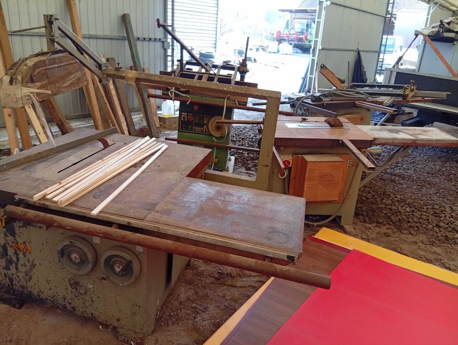 Piła REMA  DMLD-40,,DMLK-30, z wózkiem bocznym,formatówka DMMD 40-340