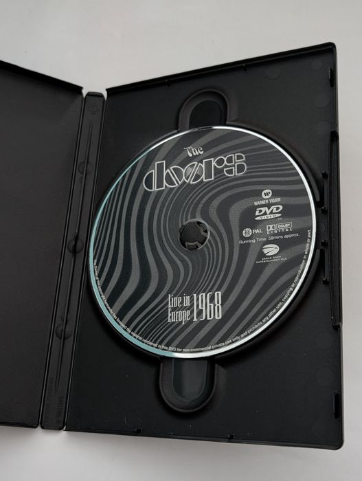 DVD The Doors - Live in Europeu 1968