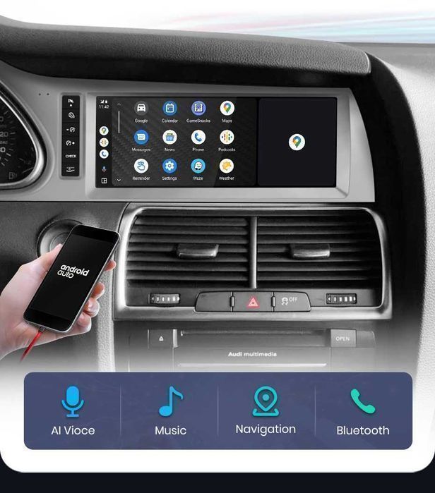 Audi Q7 – Radio Android 10,25” CarPlay