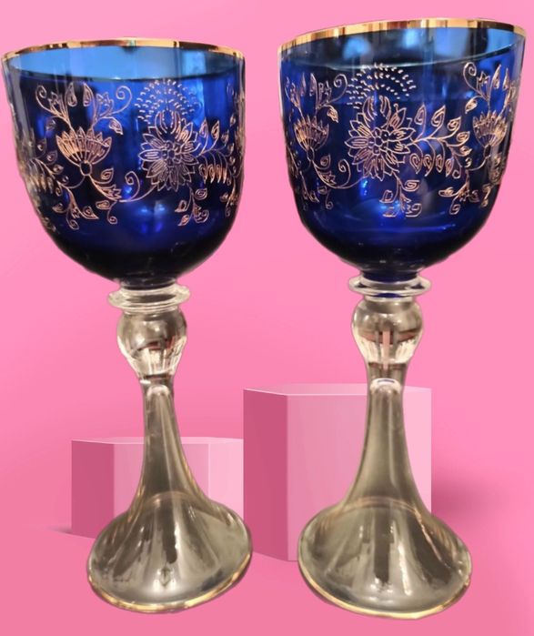 Бокалы свадебные Bohemia для молодых