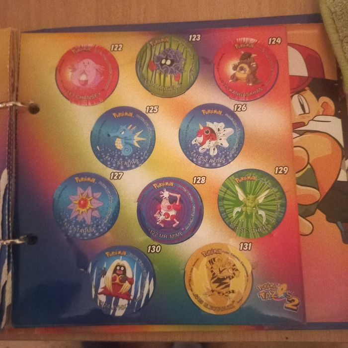 Colecao de tazos pokemon